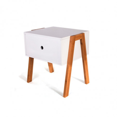 Chevet VICO empilable - Blanc Chevet VICO empilable - Blanc