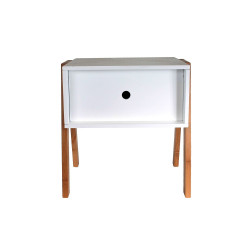 Chevet VICO empilable - Blanc
