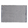 Tapis SABRA 120x170 - Beige à motifs bleu Navy