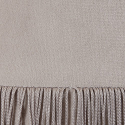 Tabouret PAMPI - Velours Taupe