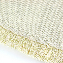 Tapis JUTTA - 120cm - Toile de jute naturelle