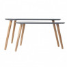 Duo de tables GALET - Gris