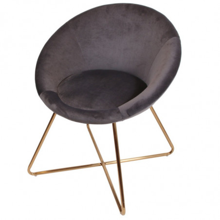 Fauteuil STUARTY - SMOKY GREY Fauteuil STUARTY - SMOKY GREY