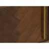 Buffet bas / Meuble TV MONROVIA - Acacia & Laiton vintage