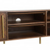 Buffet bas / Meuble TV MONROVIA - Acacia & Laiton vintage