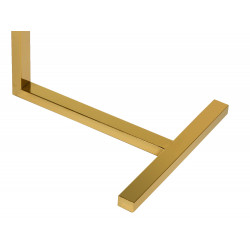 Table d'appoint GOLDY - Black & Gold
