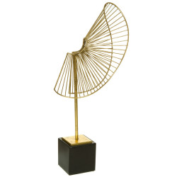 Sculpture SPECTRUM - Black & Gold