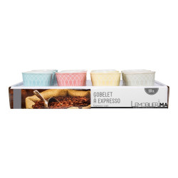 Gobelet à expresso PASTEL - 4 coloris au choix