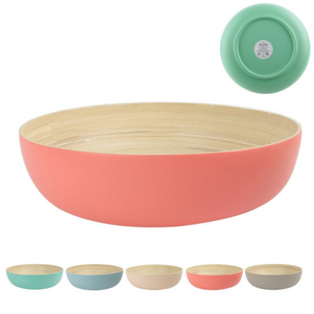 Saladier pastel bambou - xL - 30cm Saladier pastel bambou - xL - 30cm