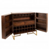 Buffet haut / Bar MONROVIA - Acacia & Laiton vintage