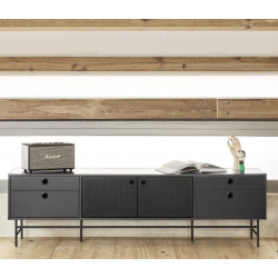 Meuble TV POINT - Black Edition