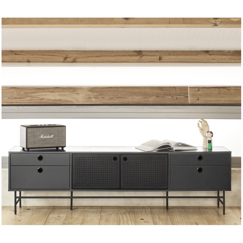 Meuble TV POINT - Black Edition