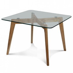 Table à manger CRISTAL carrée - Small
