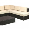 Ensemble salon outdoor complet YZZA ( L + table basse)