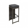 Ensemble table bar outdoor complet YETO ( Table + 7 tabourets )