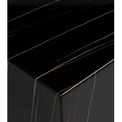 Table Basse CUBE- Mabre noir veiné