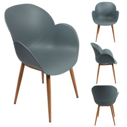 Fauteuil MINDY - Gris