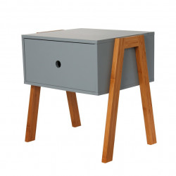 Chevet VICO empilable - Gris