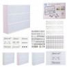 Boîte d'affichage lumineuse 30x22 cm - 3 coloris pastel