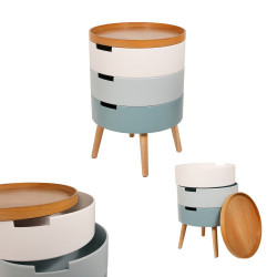 Chevet coffre LIMBO - Nuances pastel