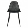 Chaise MALUM - Indoor/Outdoor - Taupe, Gris & Noir
