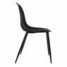 Chaise MALUM - Indoor/Outdoor - Taupe, Gris & Noir