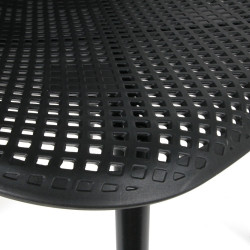 Chaise MALUM - Indoor/Outdoor - Taupe, Gris & Noir