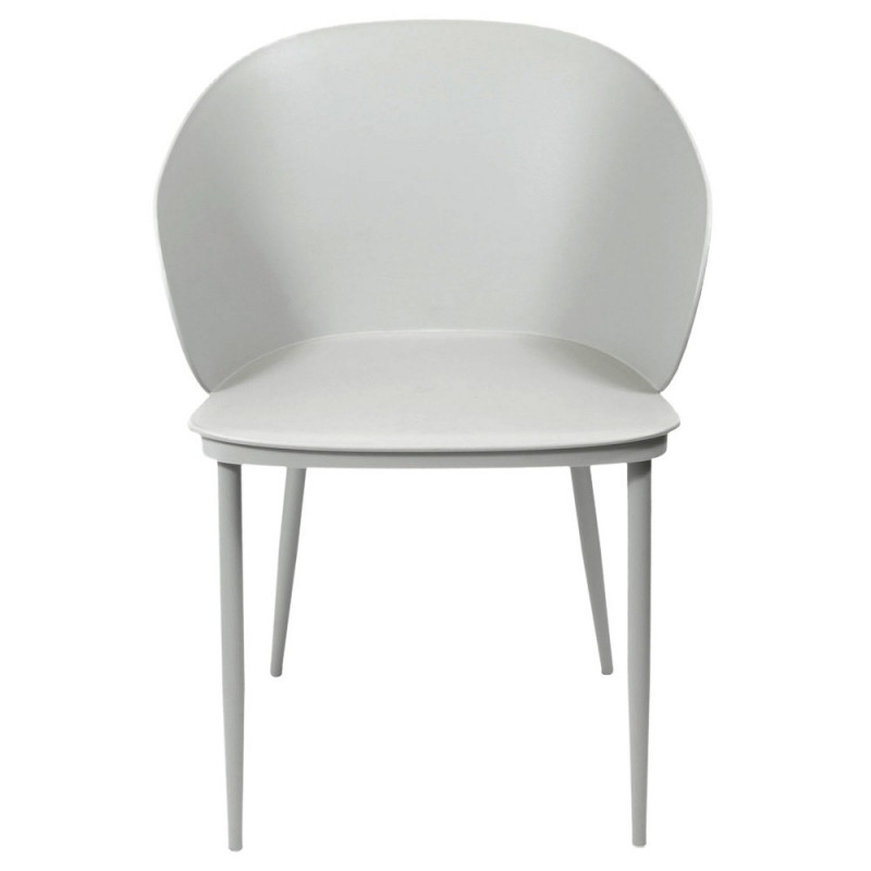 Chaise SULLY - Indoor/Outdoor - Vert pastel, Gris ou Taupe
