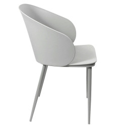 Chaise SULLY - Indoor/Outdoor - Vert pastel, Gris ou Taupe