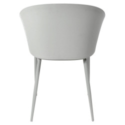 Chaise SULLY - Indoor/Outdoor - Vert pastel, Gris ou Taupe