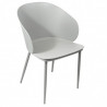Chaise SULLY - Indoor/Outdoor - Vert pastel, Gris ou Taupe
