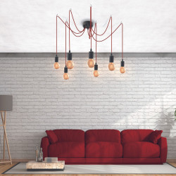 Suspension SPIDER - Red