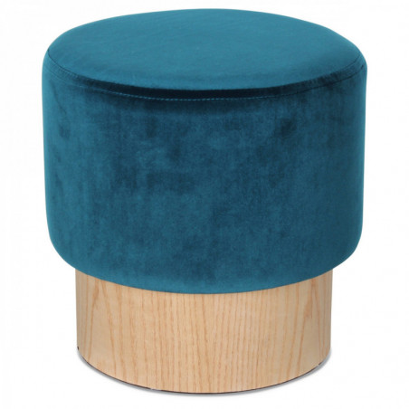 Tabouret YOAN Tweed Edition - Velours Canard Tabouret YOAN Tweed Edition - Velours Canard