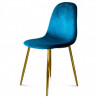 Chaise BAYA - Blue & Gold