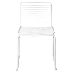 Chaise WIRE - Acier blanc