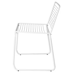 Chaise WIRE - Acier blanc