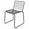 Chaise WIRE - Acier noir