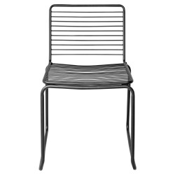 Chaise WIRE - Acier noir