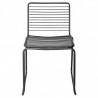Chaise WIRE - Acier noir