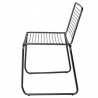 Chaise WIRE - Acier noir
