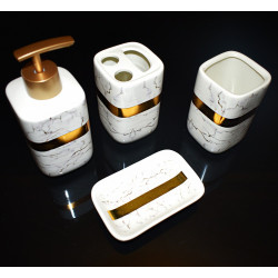 Set de bain Marby Gold