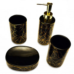 Set de bain GRAFIK - Black & Gold