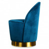 Fauteuil YOAN  Velours - Canard