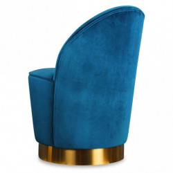 Fauteuil YOAN  Velours - Canard
