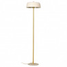 Lampadaire à poser HAT - Blanc & Laiton