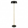 Lampadaire à poser HAT - Noir & Laiton