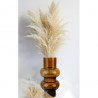 Vase MYLA en vere soufflé Ambre