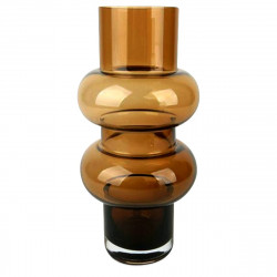 Vase MYLA en vere soufflé Ambre