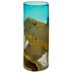 Vase AMAYA en verre soufflé - M