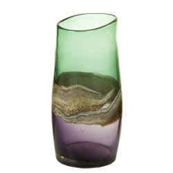 Vase CANYON en verre soufflé - M